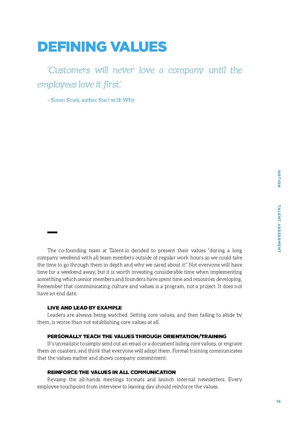 Talent Assessment for Growth Startups - Page 16