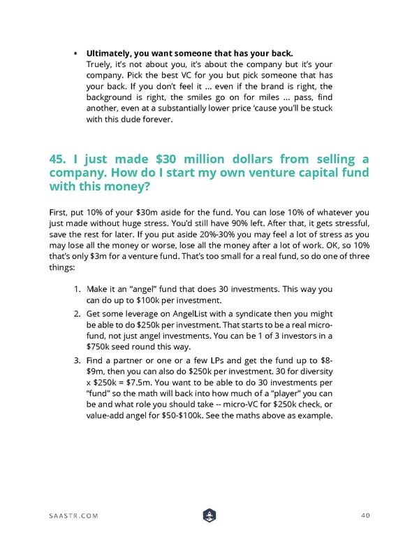 The Ultimate Guide For Scaling Sales & Raising Capital - Page 44