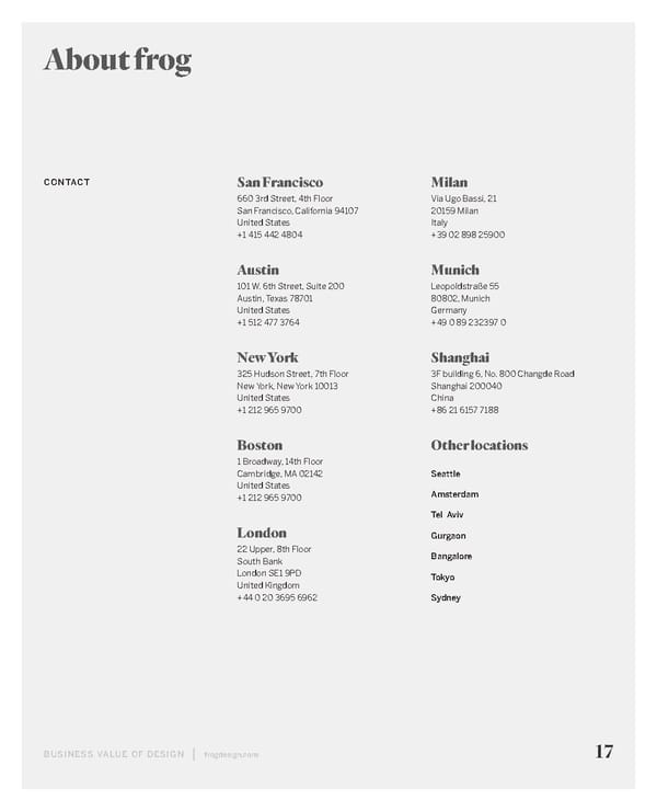 The Business Value of Design - Page 17