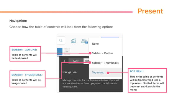 How to Create Table Of Contents in RELAYTO - Page 3