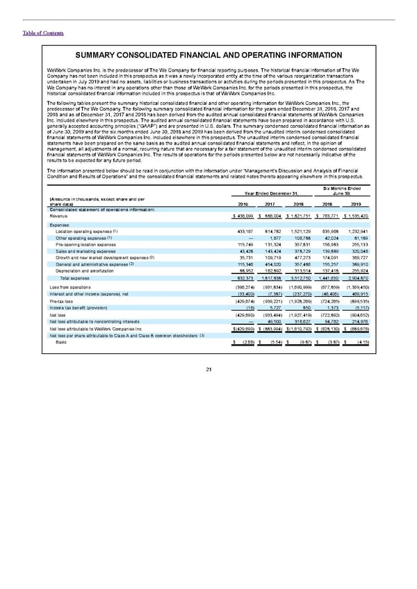 S1 - WeWork Prospectus - Page 26