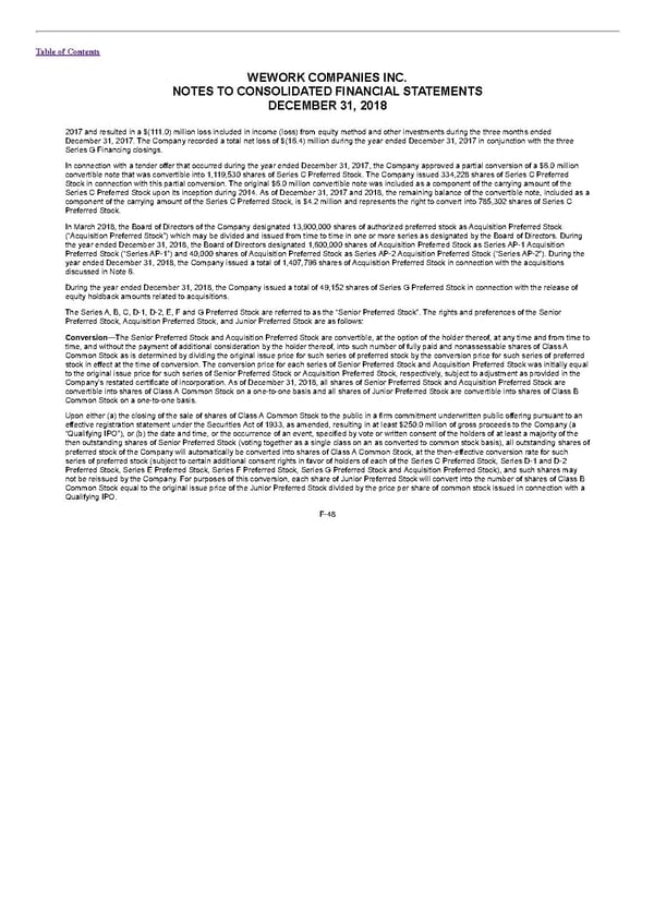 S1 - WeWork Prospectus - Page 292