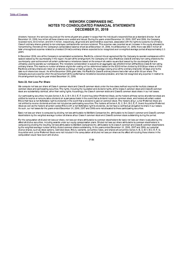 S1 - WeWork Prospectus - Page 300