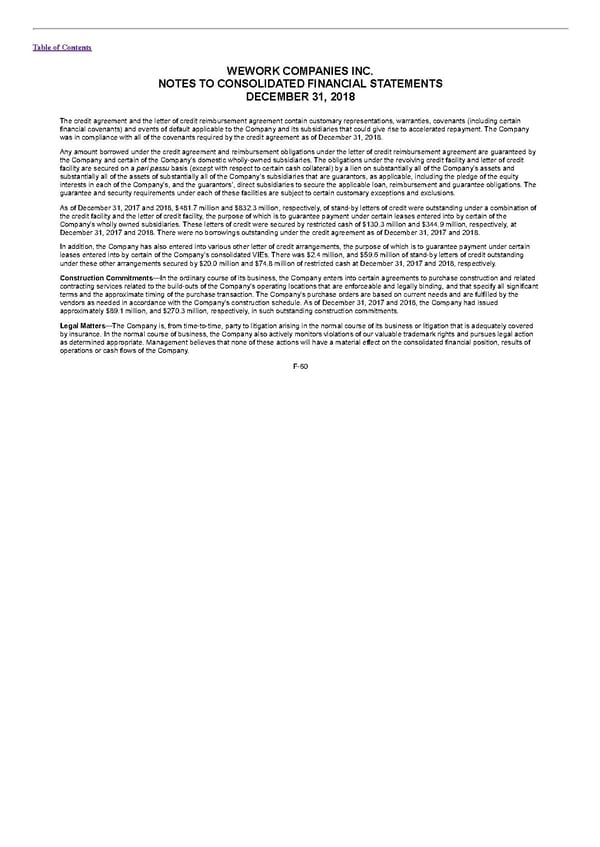 S1 - WeWork Prospectus - Page 304