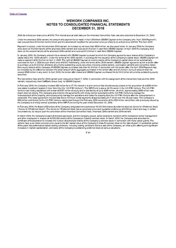 S1 - WeWork Prospectus - Page 308