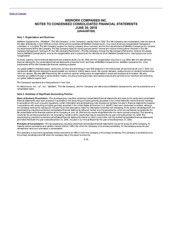 S1 - WeWork Prospectus - Page 319