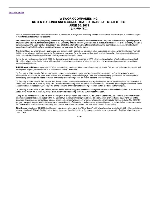 S1 - WeWork Prospectus - Page 352