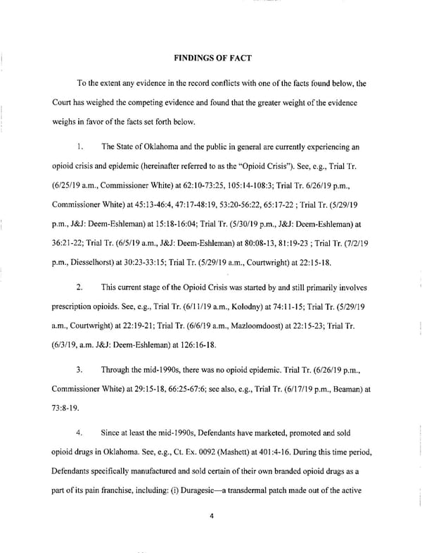 Johnson & Johnson Opioids Verdict - Page 4