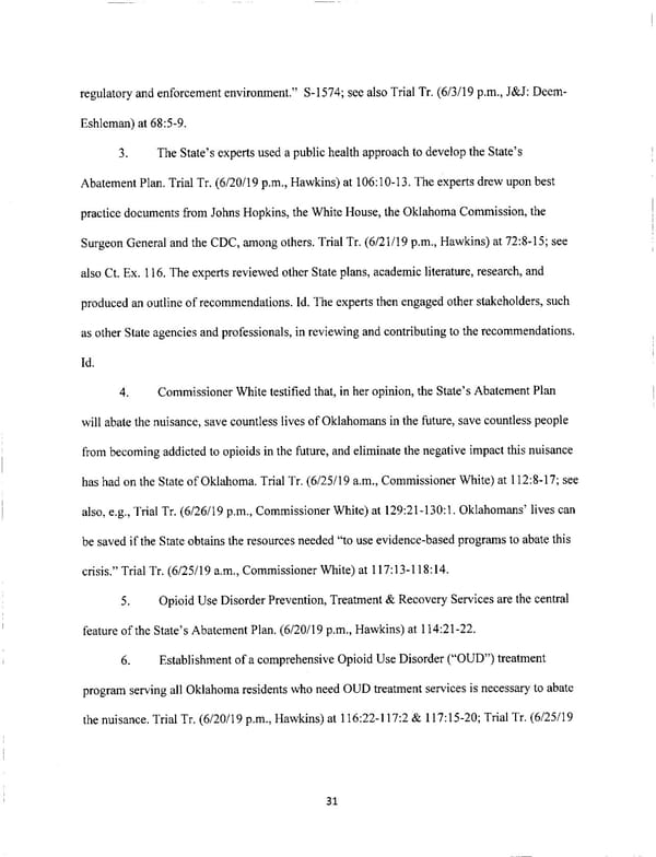 Johnson & Johnson Opioids Verdict - Page 31