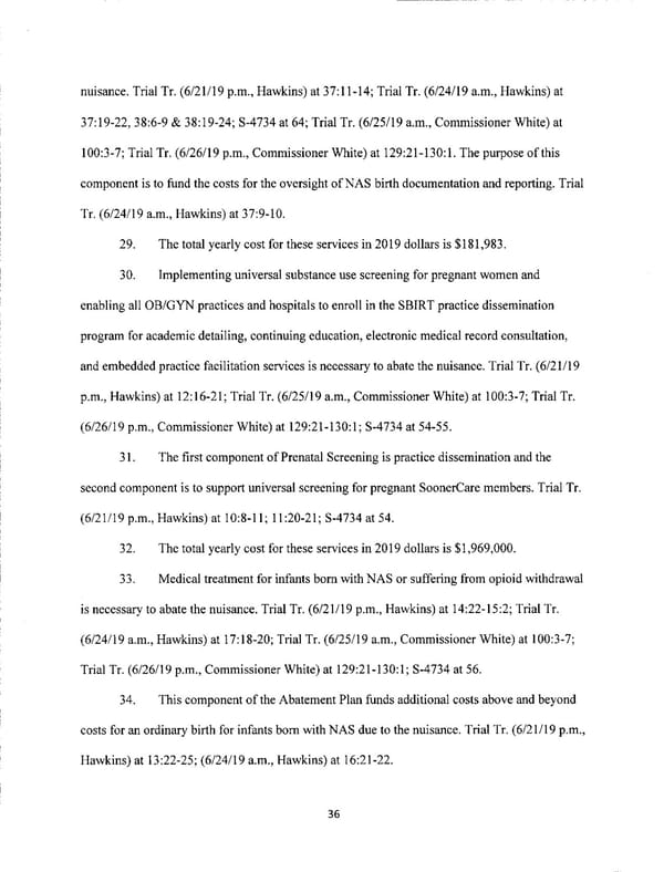 Johnson & Johnson Opioids Verdict - Page 36