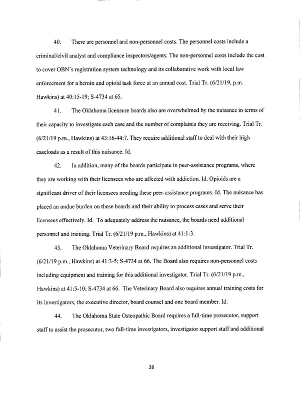 Johnson & Johnson Opioids Verdict - Page 38