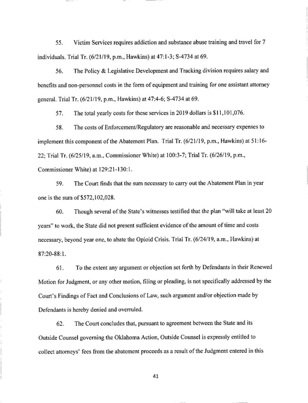 Johnson & Johnson Opioids Verdict - Page 41