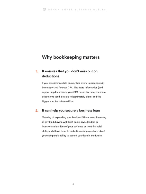 bench guide to bookkeeping - Page 4