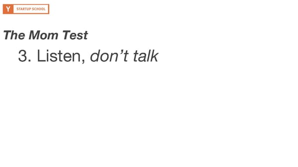 How to Talk to Users - Page 8