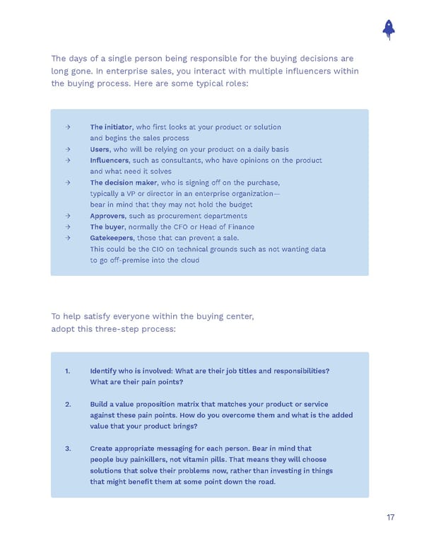 The Sales Operations Playbook - Page 17