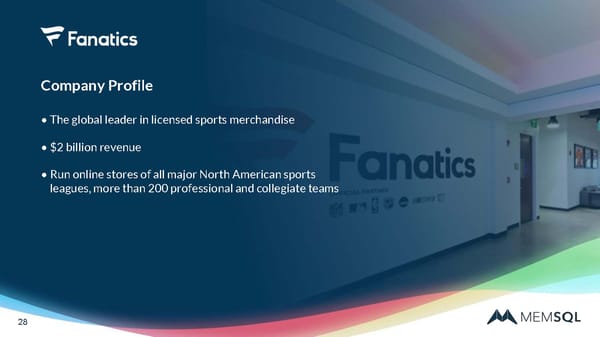 Interactive Introduction To MemSQL - Page 28