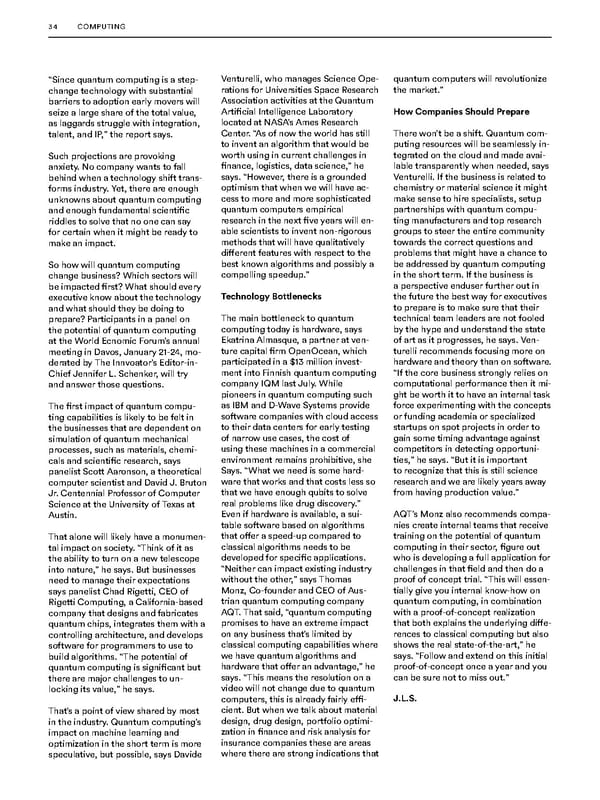 TheInnovator #12 | Davos 2020 - Page 34