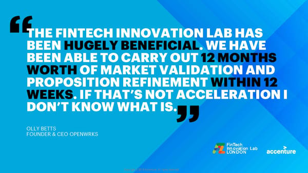 FinTech Innovation Lab London Intro - Page 9