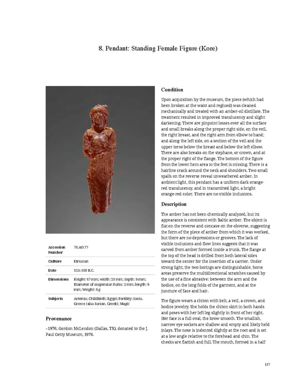 Ancient Carved Ambers in the J. Paul Getty Museum - Page 147