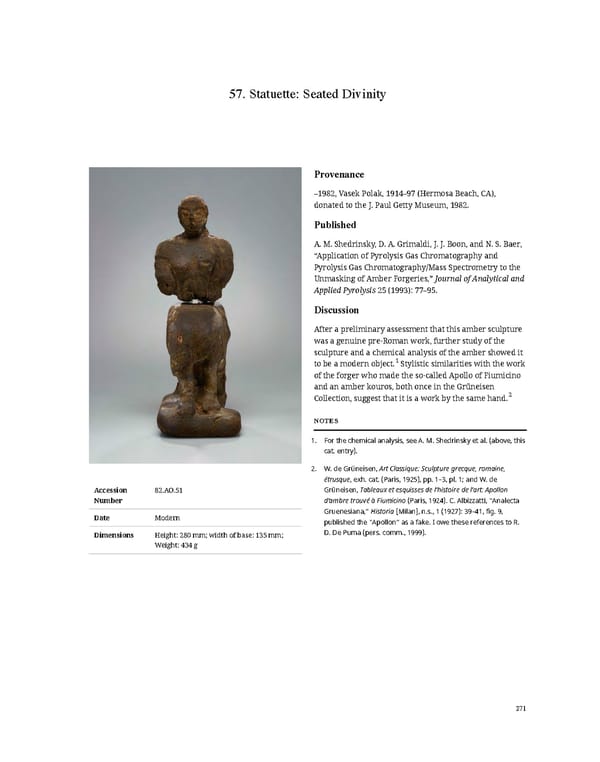 Ancient Carved Ambers in the J. Paul Getty Museum - Page 281