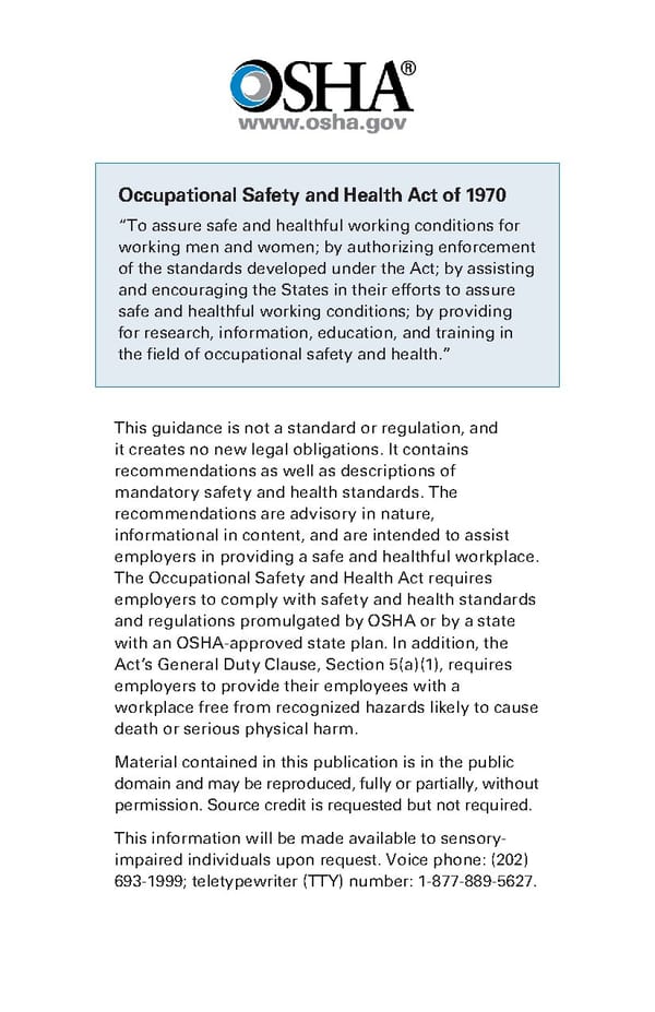 Guidance on Preparing Workplaces for COVID-19 - Page 2