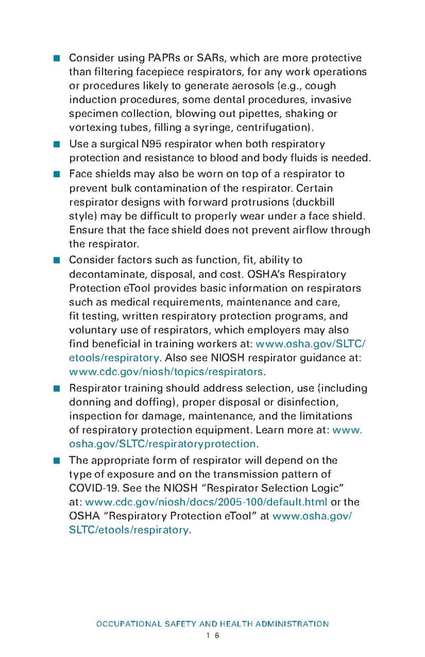 Guidance on Preparing Workplaces for COVID-19 - Page 18