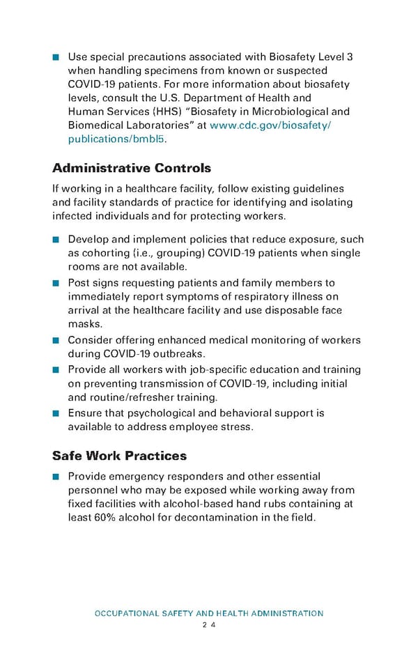Guidance on Preparing Workplaces for COVID-19 - Page 26