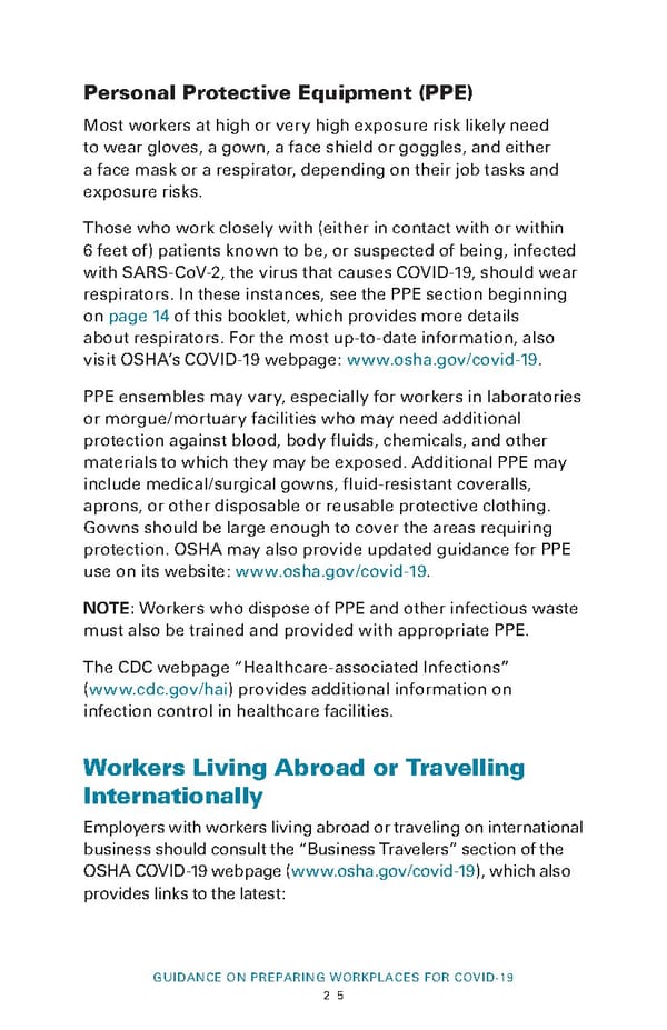Guidance on Preparing Workplaces for COVID-19 - Page 27