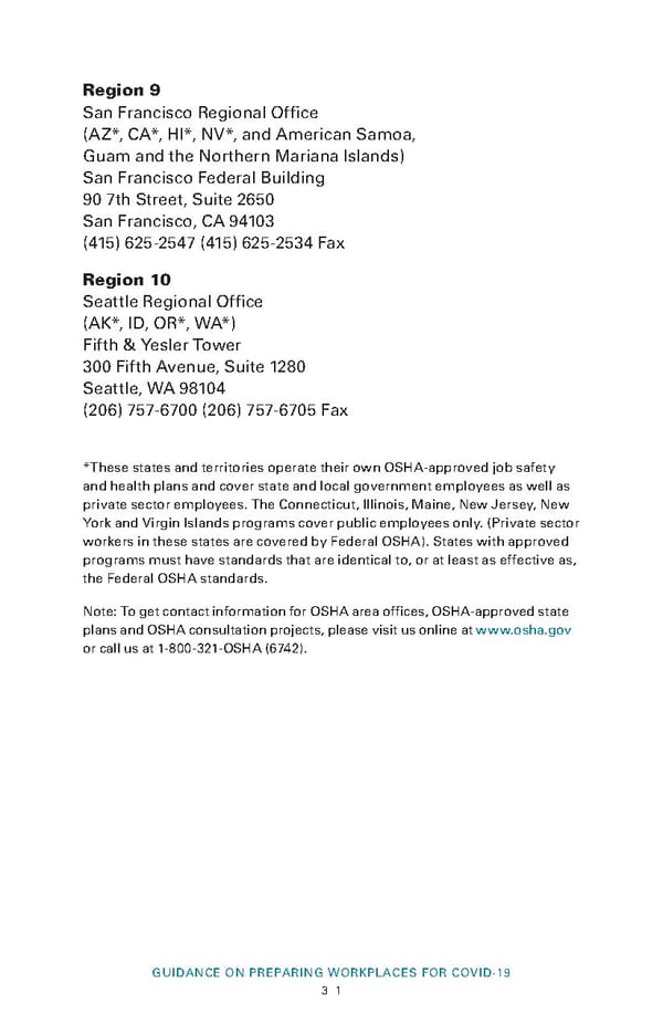 Guidance on Preparing Workplaces for COVID-19 - Page 33