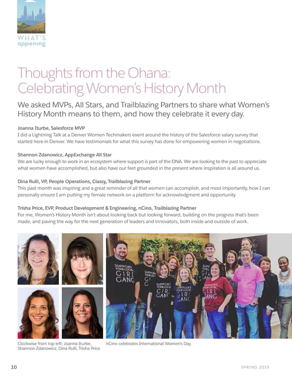 The Exchange Spring 2019 - Page 10