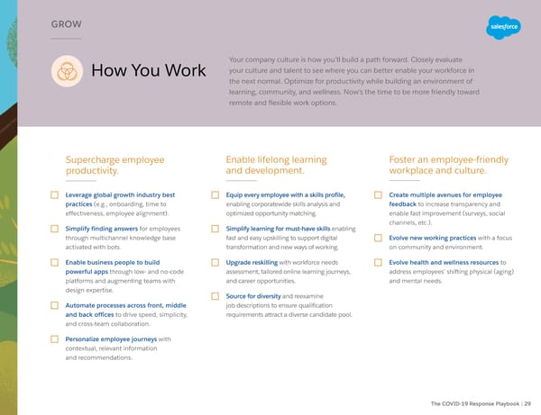 Salesforce: The COVID-19 Response Playbook - Page 29