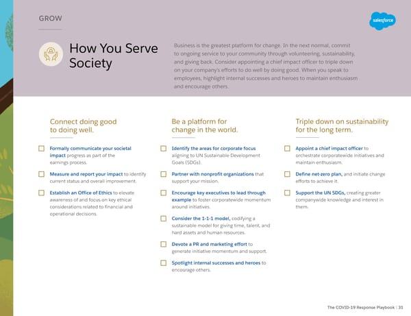 Salesforce: The COVID-19 Response Playbook - Page 31