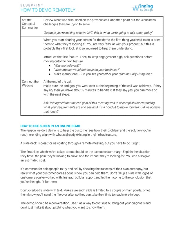 Blueprint | 04 How To Demo Remotely - Page 2
