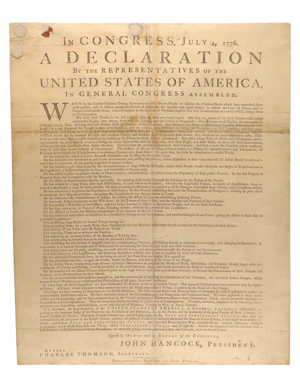 Declaration of Independence (1776) - Page 2
