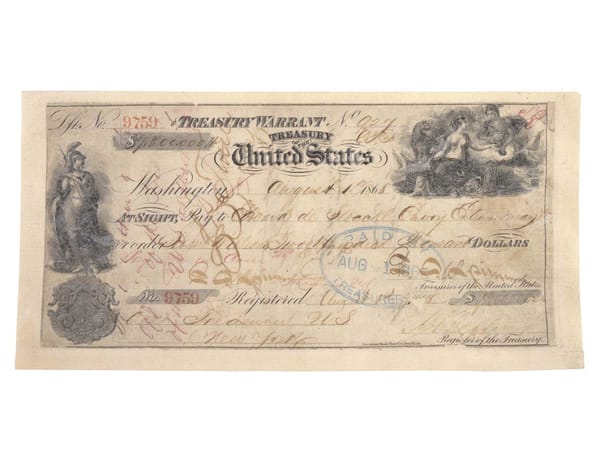 Check for the Purchase of Alaska (1868) - Page 2