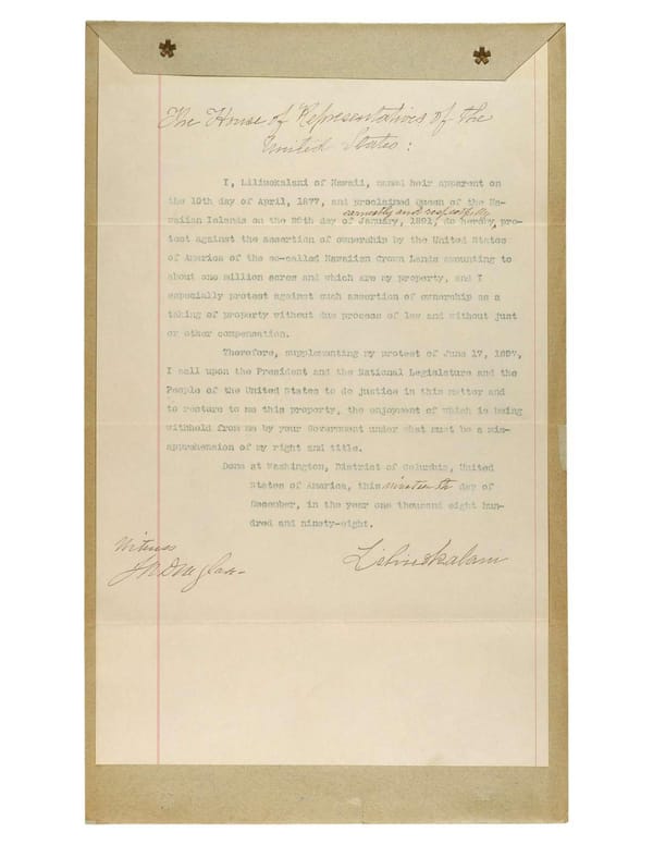 Joint Resolution to Provide for Annexing the Hawaiian Islands to the United States (1898) - Page 2