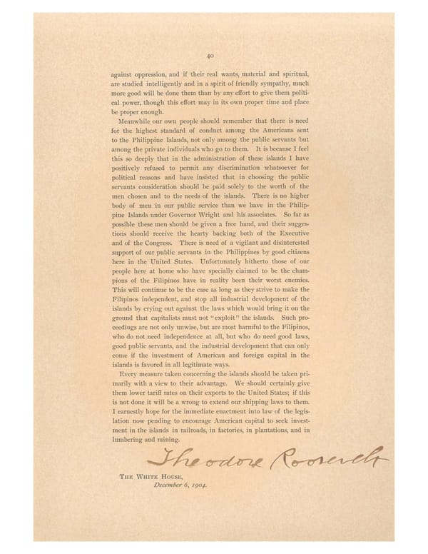 Theodore Roosevelt's Corollary to the Monroe Doctrine (1905) - Page 2