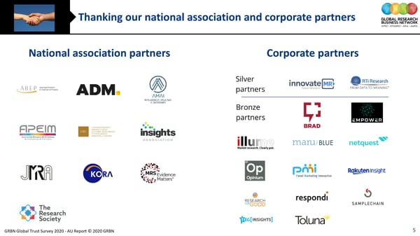 GRBN Global Trust Survey 2020 - AU Report © 2020 GRBN - Page 5