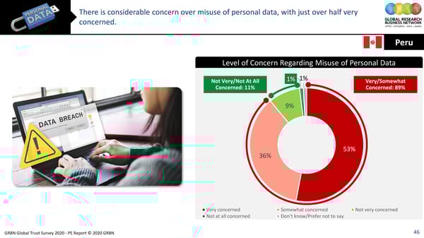 GRBN Global Trust Survey 2020 - PE Report © 2020 GRBN - Page 46