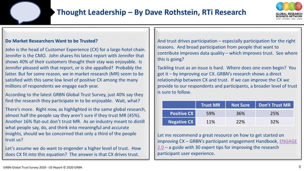 GRBN Global Trust Survey 2020 - US Report © 2020 GRBN - Page 8