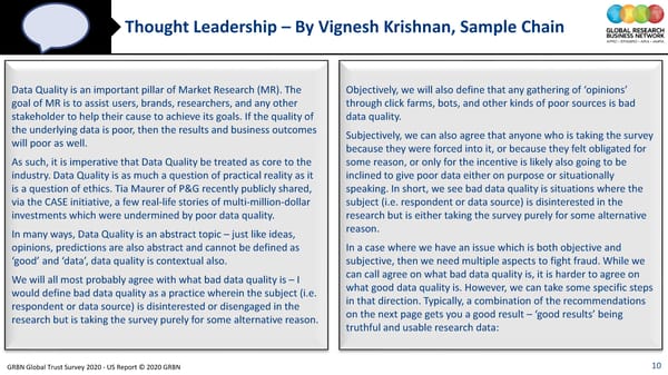 GRBN Global Trust Survey 2020 - US Report © 2020 GRBN - Page 10