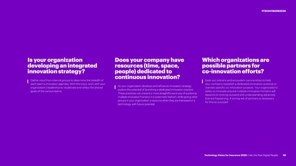 Technology Vision for Insurance 2020 - Page 59