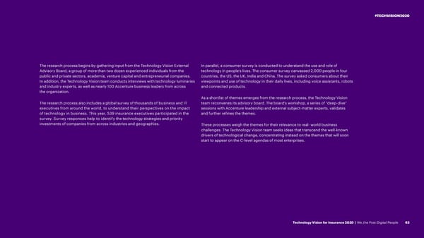 Technology Vision for Insurance 2020 - Page 63