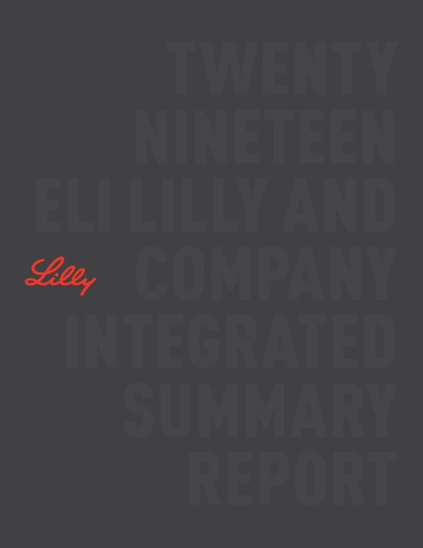 Integrated Summary Report - Page 1