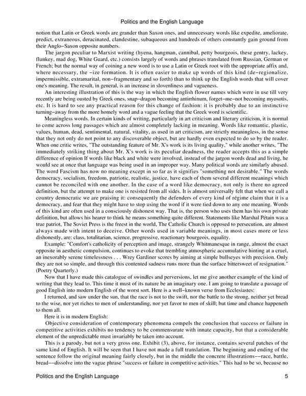 George Orwell | Politics and the English Language - Page 8