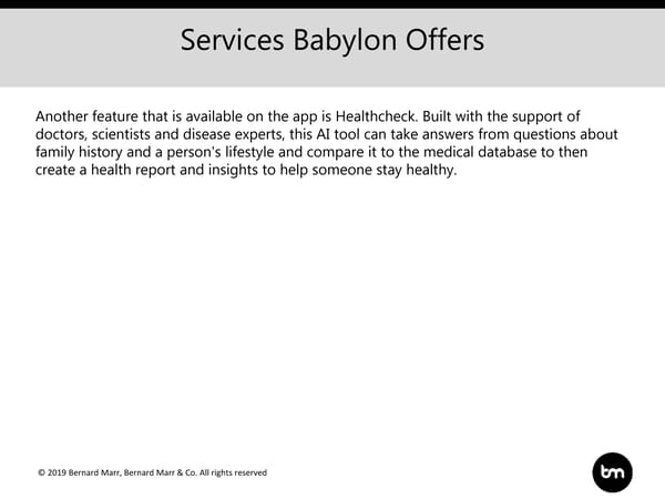 The Amazing Ways Babylon Health Is Using AI - Page 4