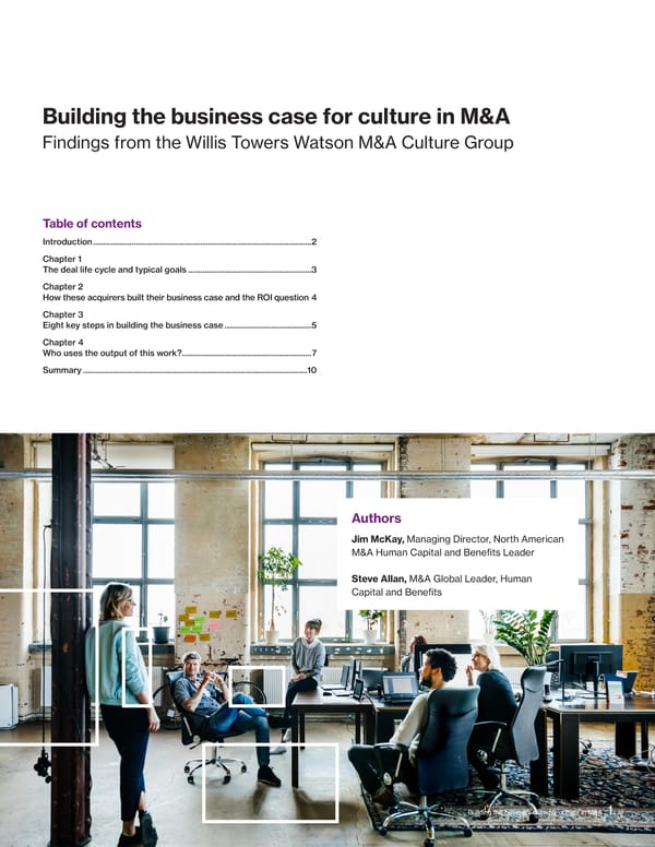 Building the Business Case for Culture in M&A - Page 2