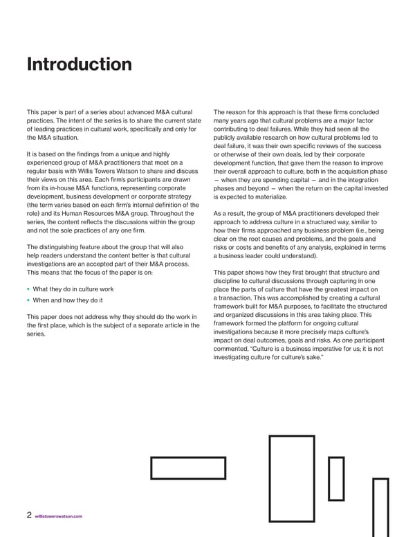 How Advanced Acquirers Approach Culture in M&A - Page 3