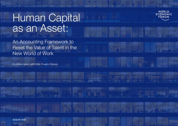 Human Capital as an Asset - Page 1