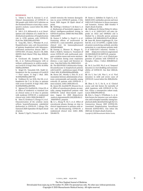 NEJM - Neutralizing Antibody LY-COV555 - Page 9